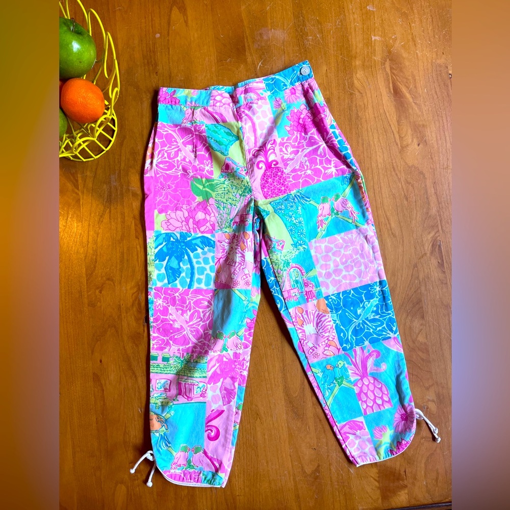Lilly Pulitzer Patchwork Pants